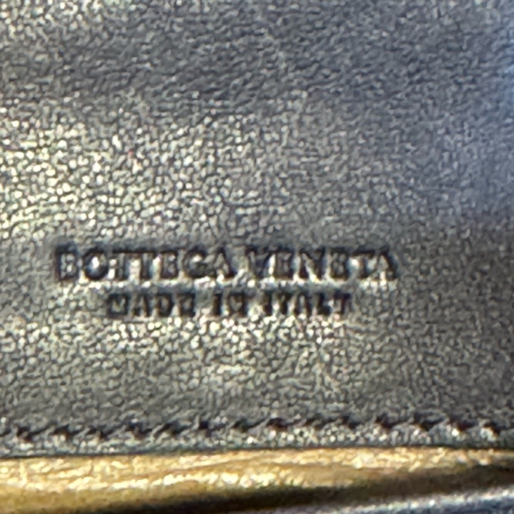 Bottega Veneta Dark Blue Intrecciato Leather Continental Flap Wallet - Picture 6 of 14